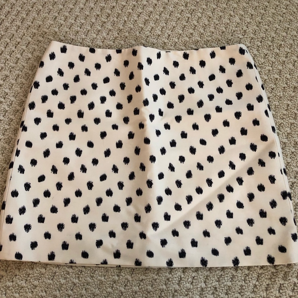 JCrew Spotted Skirt